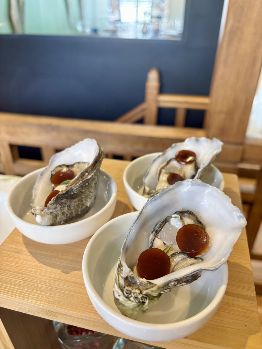 Huîtres en coquille